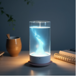 Desktop Vortex Tornado Liquid Motion Water Lamp