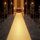Grand Entrance Gold Foil Carpet Runner
