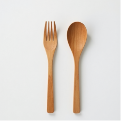 Compostable Wooden Cutlery Spoons Forks