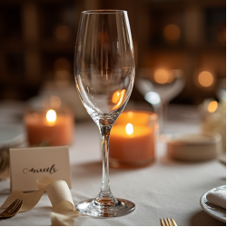 Disposable Stemmed Plastic Champagne Flutes