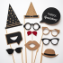Cardboard Photo Booth Props Set