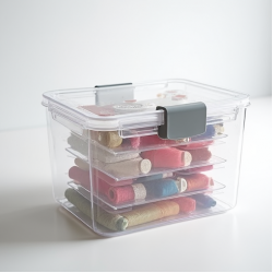 Portable Handle Craft Storage Container