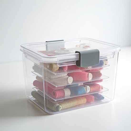 Portable Handle Craft Storage Container