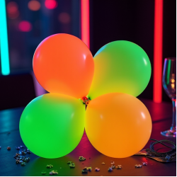 UV Blacklight Reactive Neon Balloons