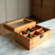 Tea Sachet Collection Organizer Case