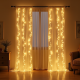 LED Fairy String Curtain Lights Backdrop