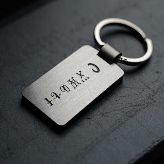 Custom Laser Engraved Keychain