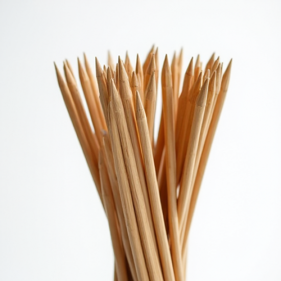 Natural Bamboo Appetizer Skewers Sticks