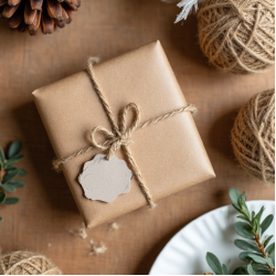 Rustic Jute Gift Tags Set