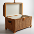 Decorative Wicker Style Storage Box