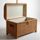 Decorative Wicker Style Storage Box