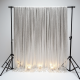 Metallic Tinsel Garland Backdrops