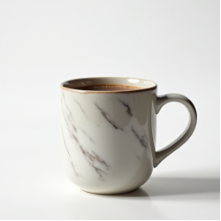Marble Pattern Ceramic Coffee Mug