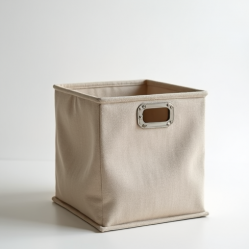 Linen Covered Multipurpose Storage Box