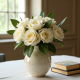 Cream Gardenia Table Flower Accent
