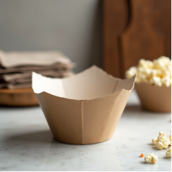 Disposable Paper Snack Serving Bowls