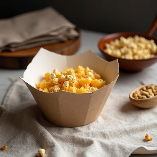 Disposable Paper Snack Serving Bowls
