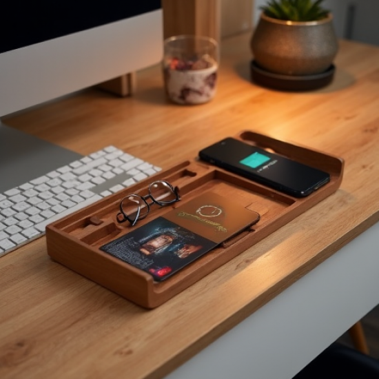 Remote And Phone Storage Organizer