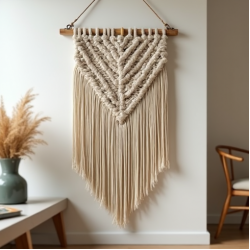 Macrame Bohemian Wall Hanging Decor
