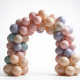 Pre-assembled Pastel Balloon Arch Kit