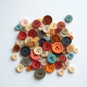 Mixed Color Craft Button Assortment
