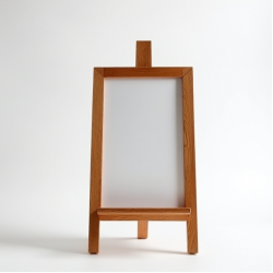 Collapsible Wooden Event Welcome Easel