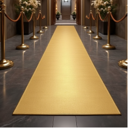 Grand Entrance Gold Foil Carpet Runner