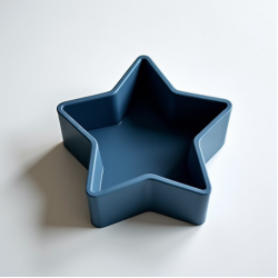Silicone Party Star-Shaped Ice Cube Tray
