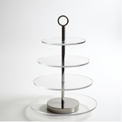 Tiered Round Cupcake Display Tower