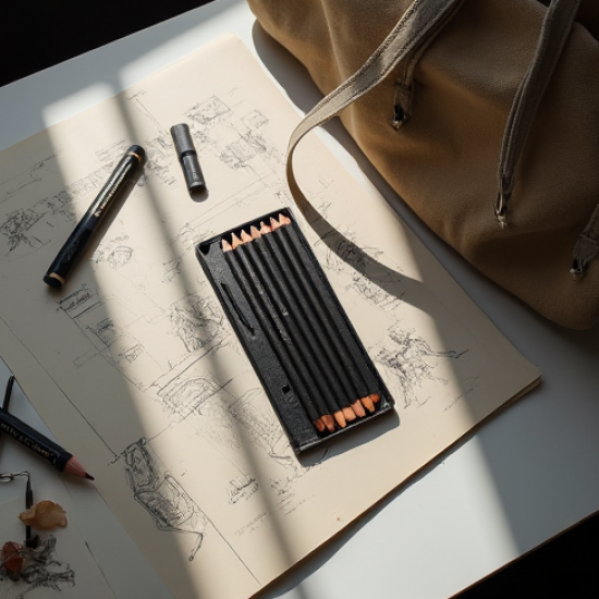 Professional Artist Sketching Pencil Kit