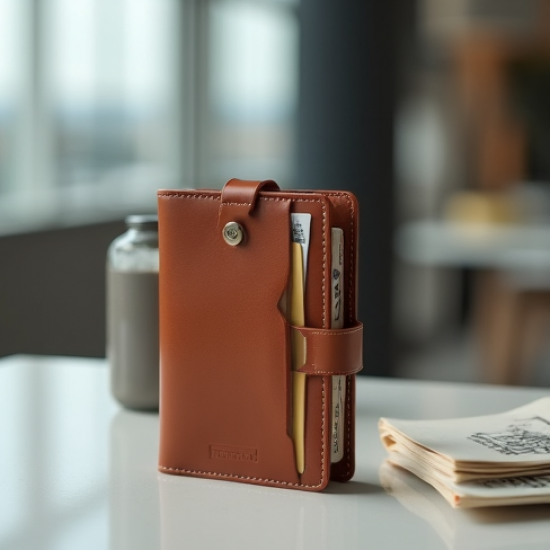 Leather Passport Holder Wallet