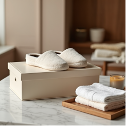 Plush Luxury Bathrobe Gifting Set
