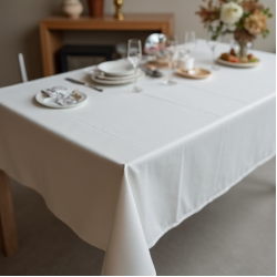Disposable Plastic Rectangle Tablecloth