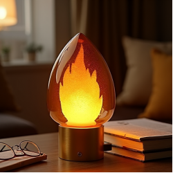 Decorative Flame Effect LED Lamp