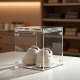 Clear Stackable Household Storage Bin