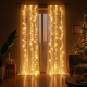 LED Fairy String Curtain Lights Backdrop