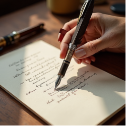 Classic Feather Calligraphy Pen