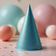 Glitter Birthday Cone Hats Pack