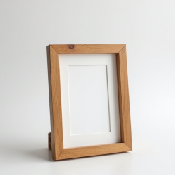 Natural Oak Finish Photo Display Frame