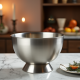 Premium Brushed Stainless Steel Punch Bowl