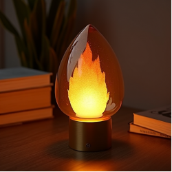 Decorative Flame Effect LED Lamp