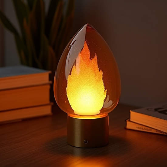 Decorative Flame Effect LED Lamp