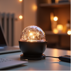 Mini USB Powered Disco Ball Light