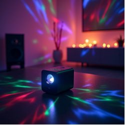 Sound Activated RGB Mini Laser Projector