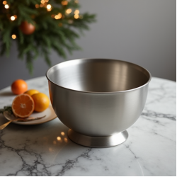 Premium Brushed Stainless Steel Punch Bowl