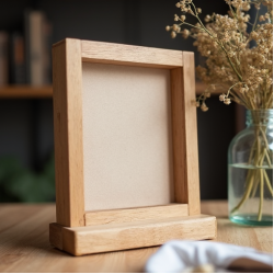 Wooden Hearts Puzzle Guest Book Alternative