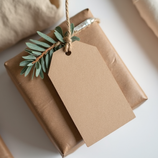 Rustic Jute Gift Tags Set