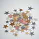 Holographic Metallic Star Table Scatters