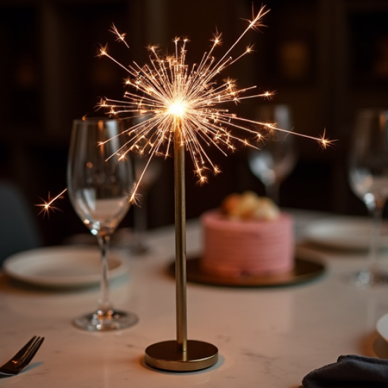 Indoor Safe Ice Fountain Sparkler Candles