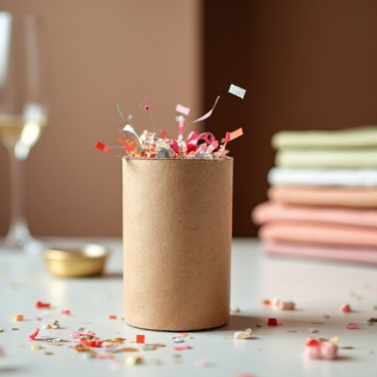 Mini Twist-Action Party Confetti Poppers